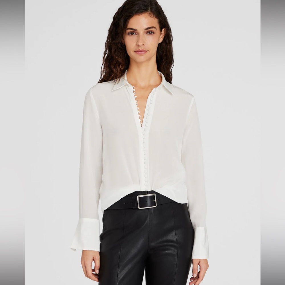Club Monaco Helek Silk Shirt